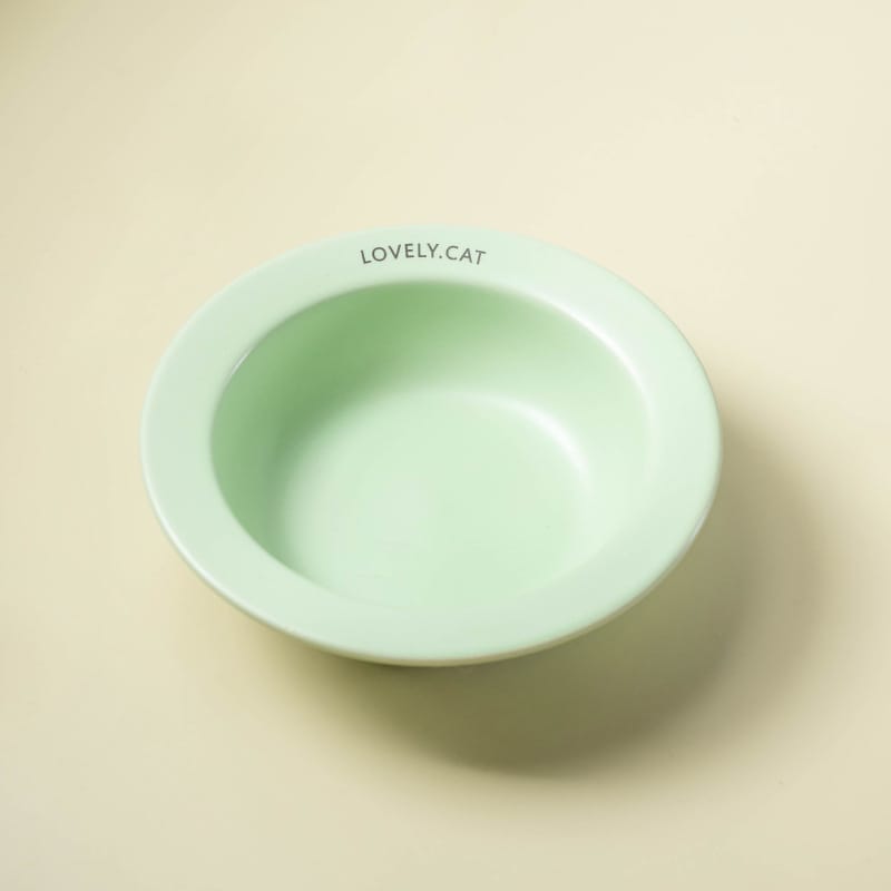 Korea Ceramic Cat Bowl with Acrylic Stand - Image 3